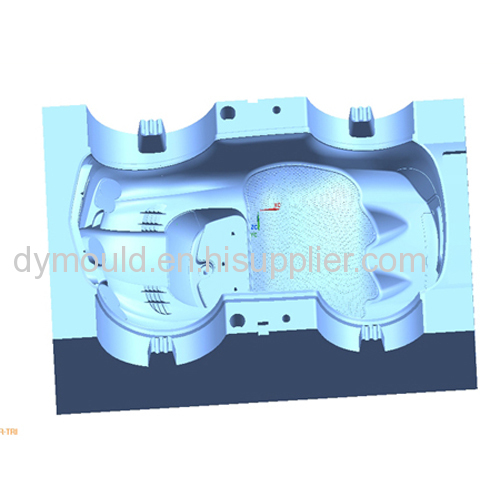 Blow molding plastic mould N