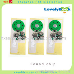 Sound module for greeting card