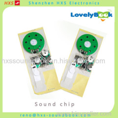 Sound module for greeting card