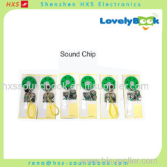 Sound module for greeting card