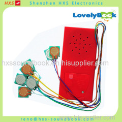 Sound box/voice box for music book/music box module toy manufacture