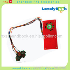 Sound box/voice box for music book/music box module toy manufacture