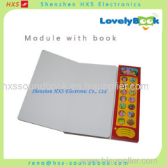 Manufacture custom design music box/voice box/sound module for book manufacture