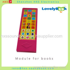 Manufactury customized 30-Buttons music box/voice box for children books