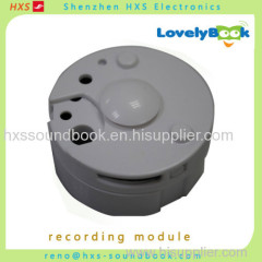 Recordable voice button modules/recordable sound module for toys