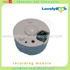 Recordable voice button modules/recordable sound module for toys