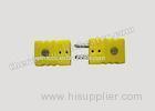Thermocouple Components Chromel Alume Standard J Type Thermocouple Connector