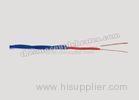 Type J Thermocouple Compensating Cable with Twisted Teflon Insulated / Jacket