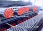 Black Carbon Steel Round Metal Tube for Cutting / Drilling Hole Available