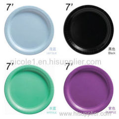 Disposable Paper Plate with Color Printing