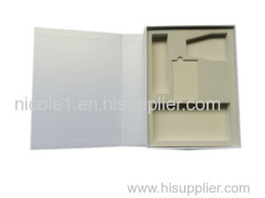 Magnetic buckle hardbound box