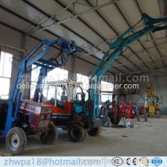 China supplier tractor auger drilling Hydraulic digging machin