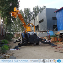 China supplier tractor auger drilling Hydraulic digging machin