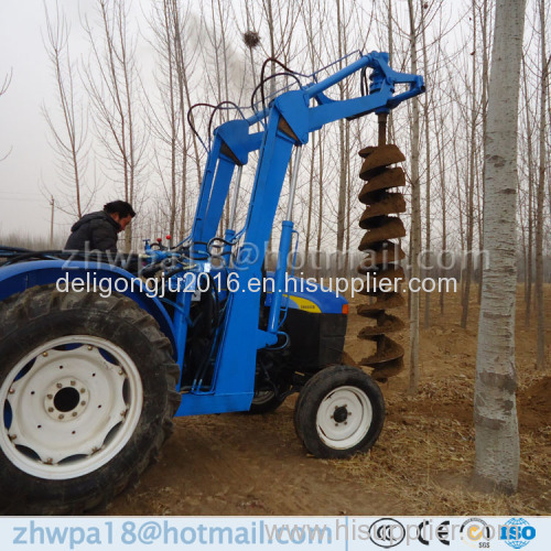 China supplier tractor auger drilling Hydraulic digging machin