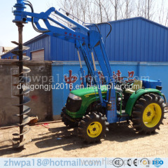 China supplier tractor auger drilling Hydraulic digging machin