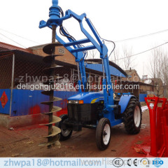 China supplier tractor auger drilling Hydraulic digging machin