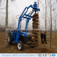 China supplier tractor auger drilling Hydraulic digging machin