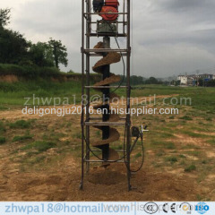 Hot sales Vertical soil drilling machine Earth Auger