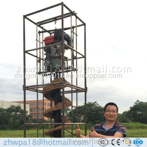 Hot sales Vertical soil drilling machine Earth Auger