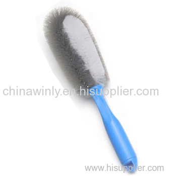 Alloy wheel cleaning brush