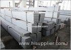 Cutting Available Black / Galvanized Flat Bar with Flat Surface Square Edge