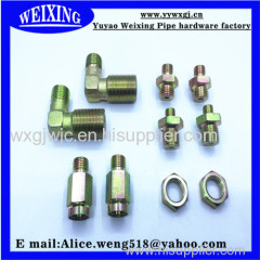 male equal coupling nipple allotype three-piece coupling hose hydraulic fitting