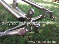 OEM titanium MTB bike frame 700c MTB bike frame