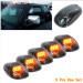 Smoked Amber LED Cab Roof Top Marker Running Lights For SUV Truck Pickup RV