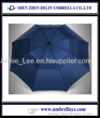 Double layer golf umbrella strong oversize windproof golf umbrella golf umbrella