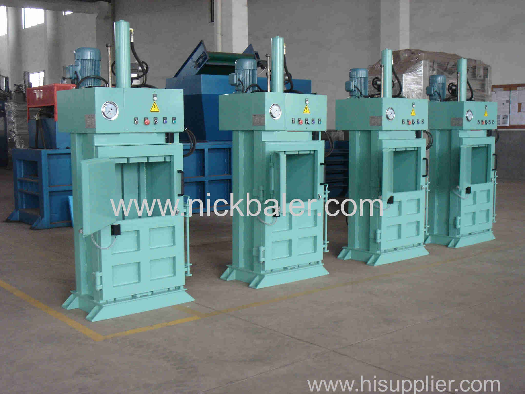You want to buy hydraulic balers I recommend Shaanxi Nick