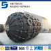 Rubber fender used for protecting ships and docks