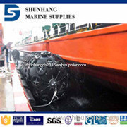Rubber fender used for protecting ships and docks