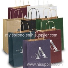 Dorothy Matte Shopping Bags Foil Hot Stamp