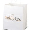 Customized Brute White Paper Shopping Bags