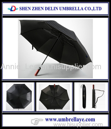 Graceful 2 fold umbrella high quality two fold umbrella with shoulder bag folding umbrella