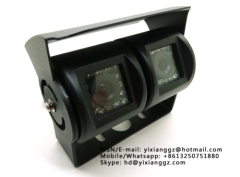Dual Lens CCD Sensor Night Vision and Weatherproof reverse car camera/bus reversing camera for for tail-lift truck