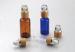 ECO bamboo press pump dropper glass oil bottle 100ml glass bottle dropper  aroma essential oil bottle