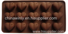 Heart Chocolate Silicone Mould