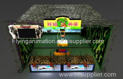 Hunting hero arcade game machine for 8 players