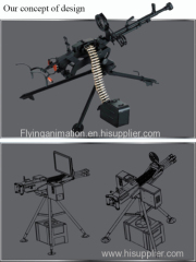 Large shooting gun type A shooting game machine