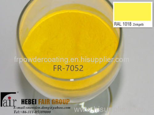 Outdoor Yellow Powder Coatings