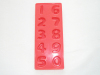 Numbers Chocolate Silicone Mould