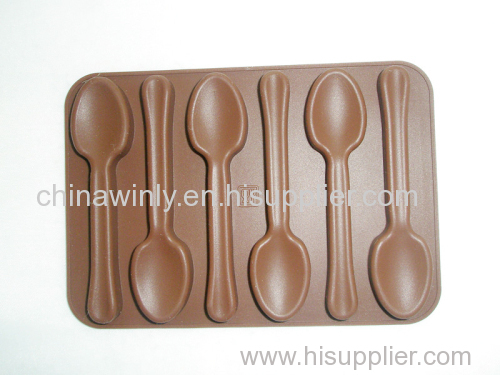 Spoon silicone ice cube