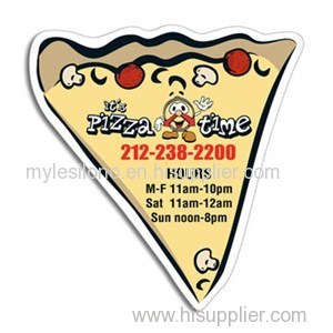 Large Pizza Slice 4in X 3.5in Magnets