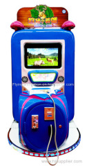 Small hunting hero shooting game machine for kids