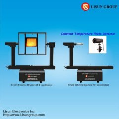 Rotating goniophotometer for downlight ies files test output pattern measurement