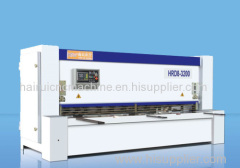 HRD Series European Type CNC Hydraulic Guillotine Shearing Machine
