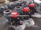 Carbon Steel On Off Soft Seated Ball Valve with Gear / Pneumatic / Electric Actuator