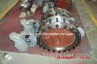 Pneumatic Piston Carbon Steel High Temperature Butterfly Valves CE TRCU ISO9001