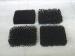 Active Carbon Air Filter Foam with Reticulated Polyurethane Material 3 - 50 mm Thick